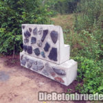 L-Stein-Betonblockverbund